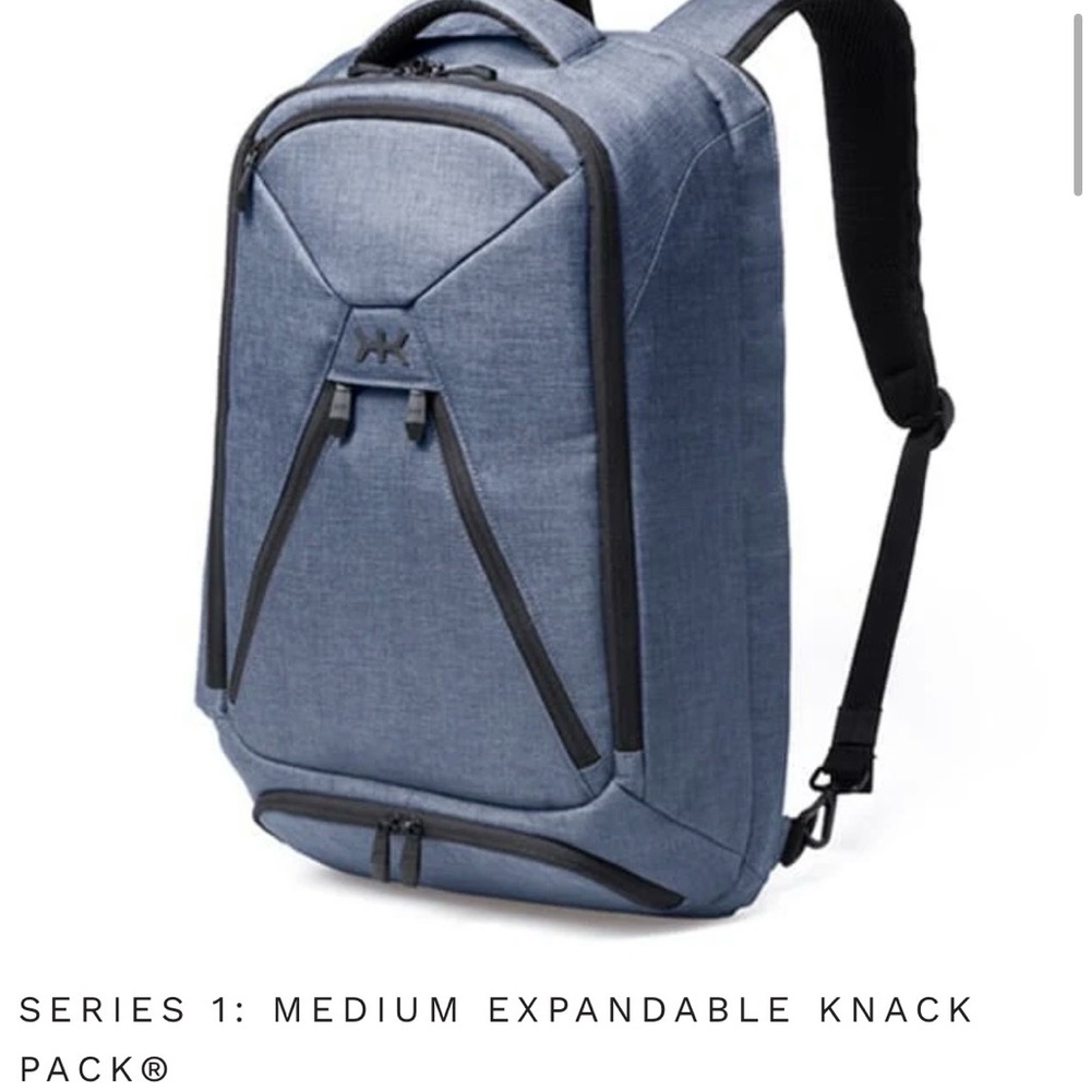 Series 1 Medium Expandable Backpack - Blue
